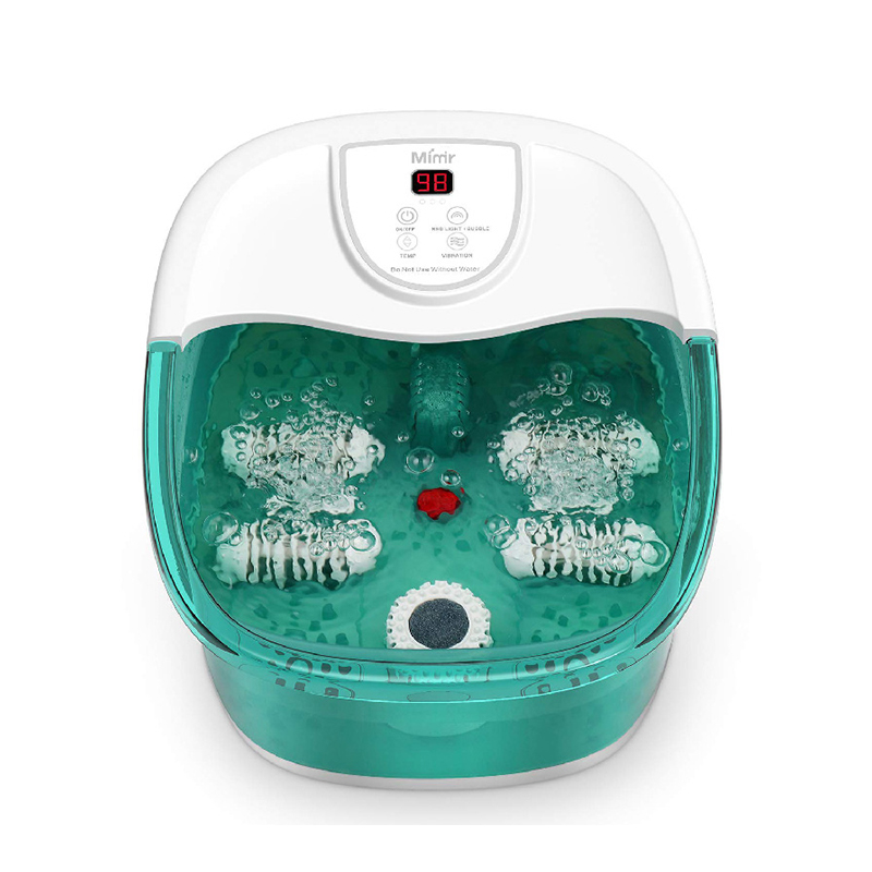 MM-20A-3 masážny kúpeľ na nohy s teplom a štyrmi veľkými masážnymi valcami
