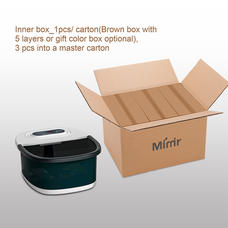 MM-20M-8 Manuálny masážny kúpeľ na nohy s vibráciou