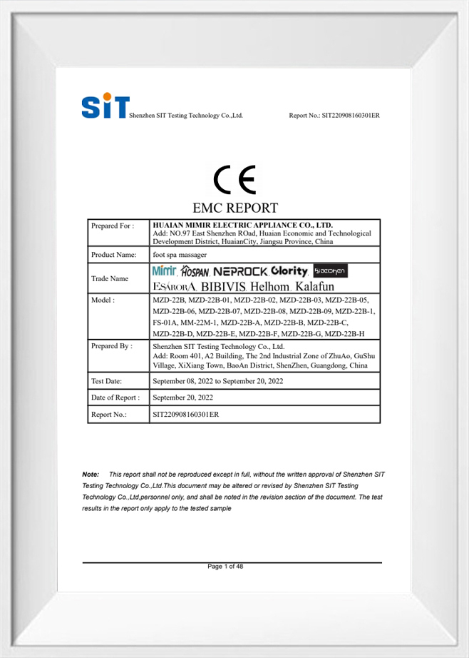 Huaian Mimir Electric Appliance Co., Ltd.