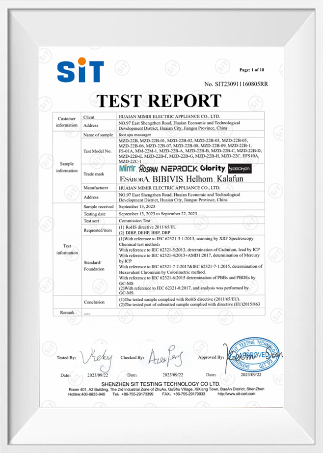 Huaian Mimir Electric Appliance Co., Ltd.