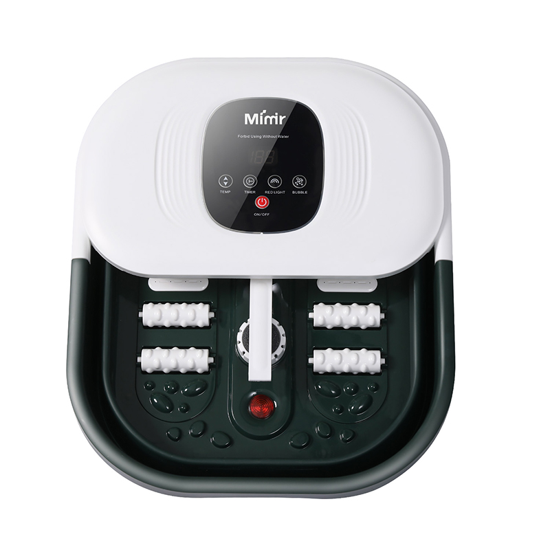 MZD-22B-1 Skladací masážny prístroj na nohy s pemzou na relaxačnú masáž nôh